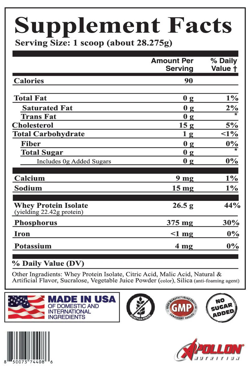 Clear Protein Single Serve Sample - Image 5