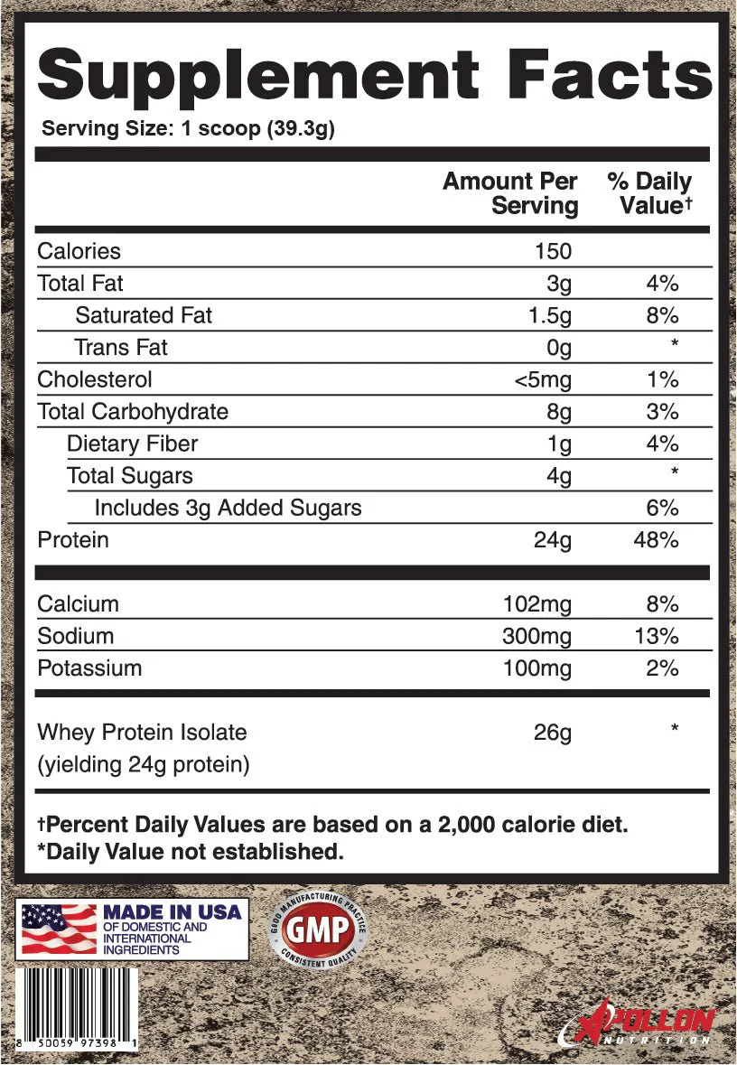 Isoblast - 100% Pure Whey Isolate Protein Single Serve - Image 3